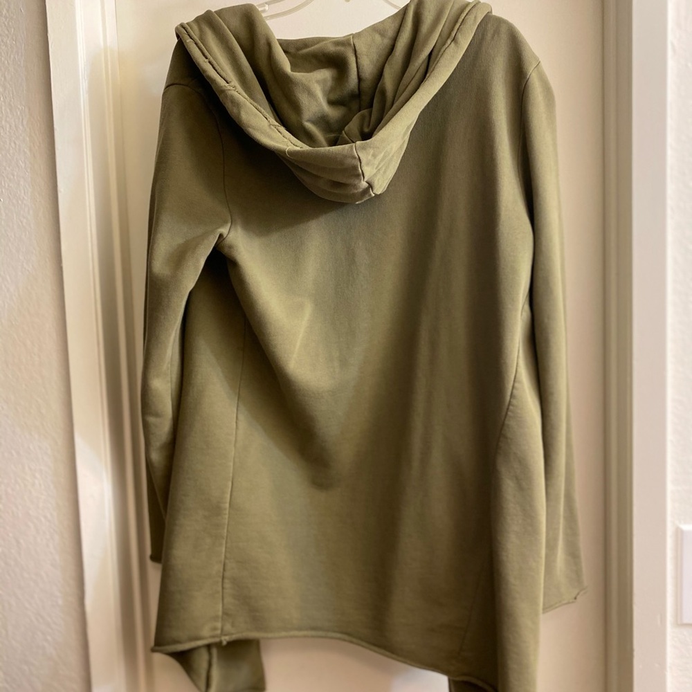 Divided long cardigan size small